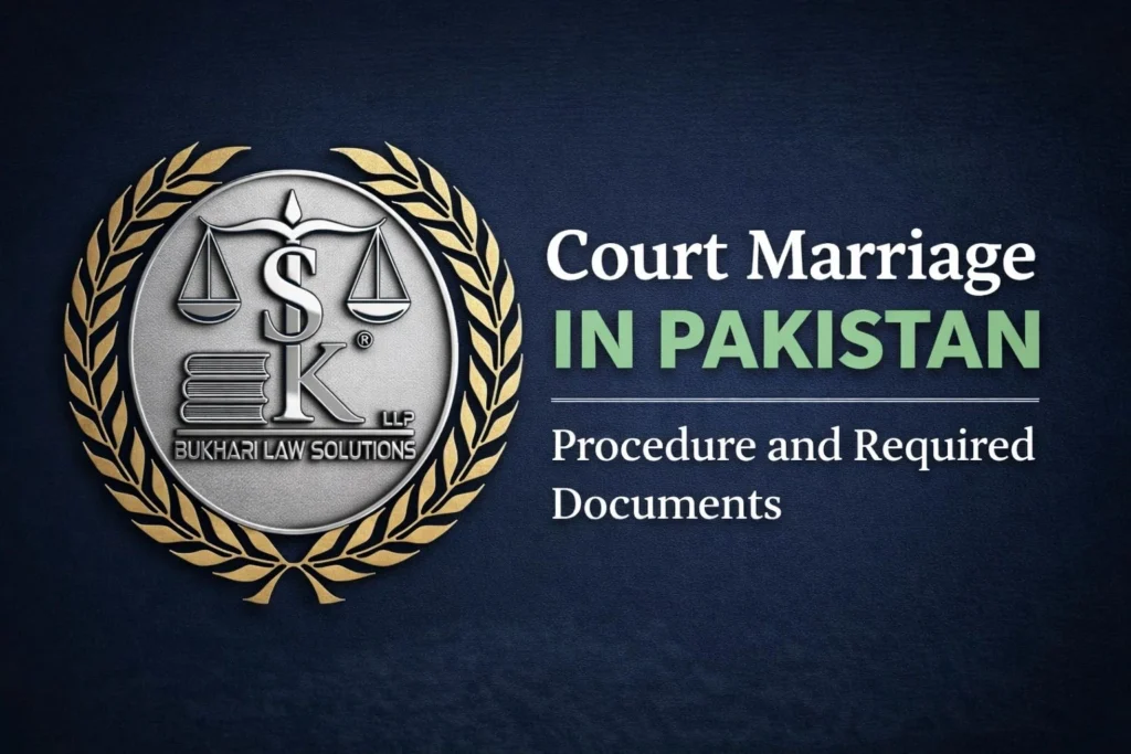 Court marriage in pakistan